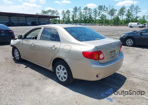2009 Toyota Corolla Le z USA, uszkodzony, nr VIN 1NXBU40E79Z083993